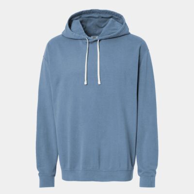 Unisex Garment-Dyed Lightweight Fleece Hooded Sweatshirt Thumbnail