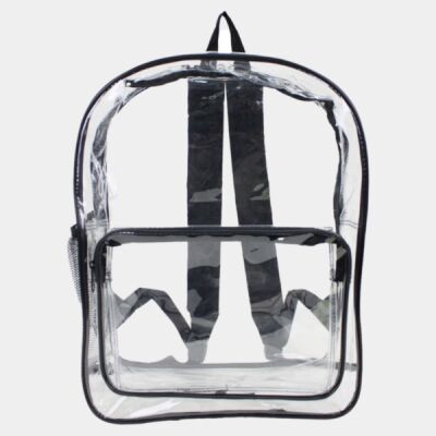 Large 17" Heavy Duty Clear Backpack Thumbnail