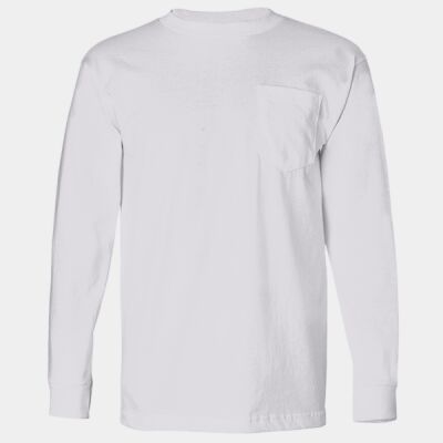 Unisex USA-Made Long Sleeve Pocket T-Shirt Thumbnail