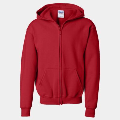 Youth Heavy Blend™ Full-Zip Hooded Sweatshirt Thumbnail