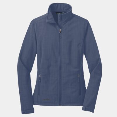 Women's Shaded Crosshatch Soft Shell Jacket Thumbnail