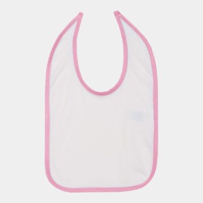 Infant Contrast Trim Premium Jersey Bib Thumbnail