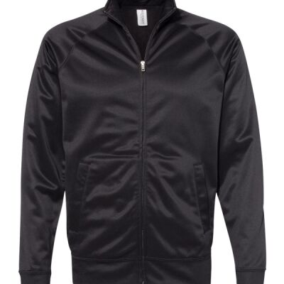 Men's Lightweight Poly-Tech Full-Zip Track Jacket Thumbnail