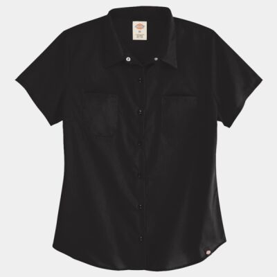 Women's Industrial Short Sleeve Work Shirt Thumbnail
