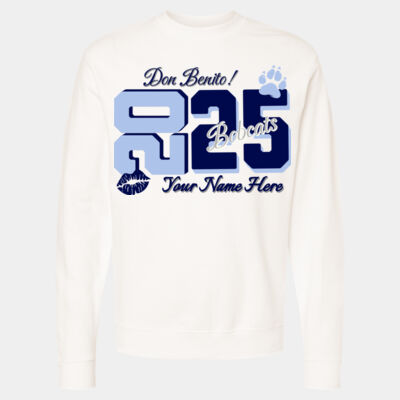 2025 Bobcats Cheer Glitter Crewneck Sweatshirt Thumbnail